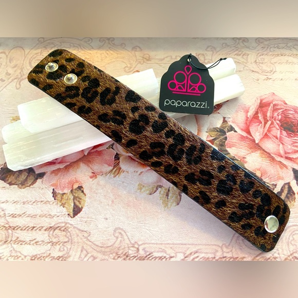 paparazzi Jewelry - NEW - Paparazzi Cheetah Cabana Brown Urban Bracelet